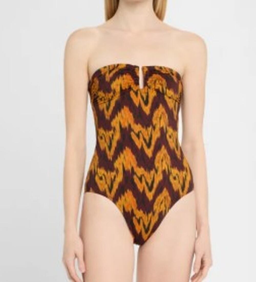 NWT Ulla Johnson Monterey Strapless Swimsuit Women's Sz. XS